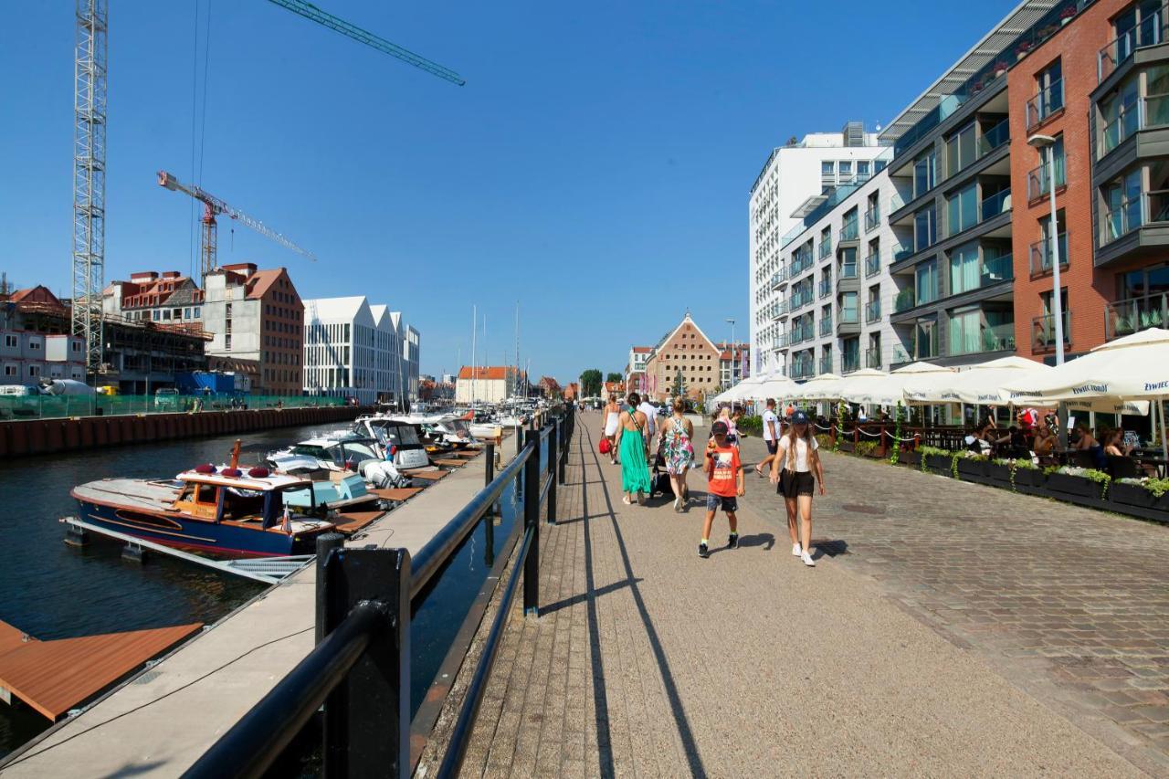 Elite Apartments Waterlane Spa Gdańsk Eksteriør billede